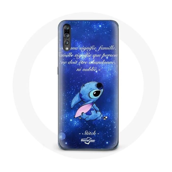 Coque pour Huawei p20 Stitch Ohana Citation