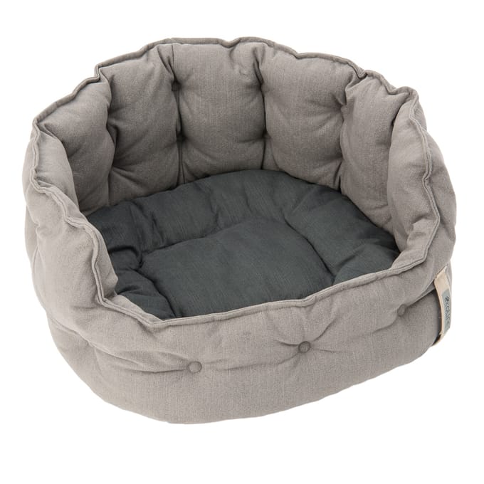 Hondenbed Cozy ecoLIFE L80 x B72 x H31 cm Grijs