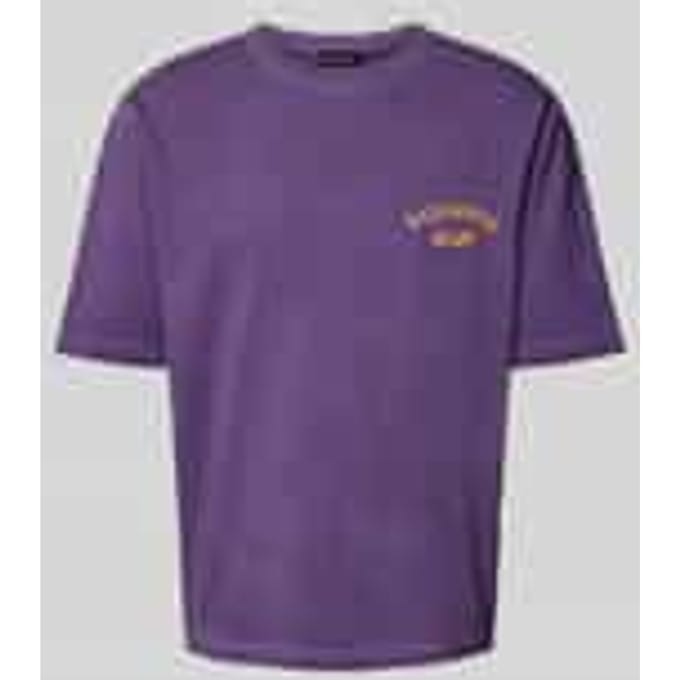 Loose fit T-shirt van puur katoen