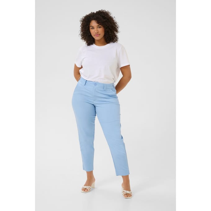 Dames chino broek KAFFE Curve Leana