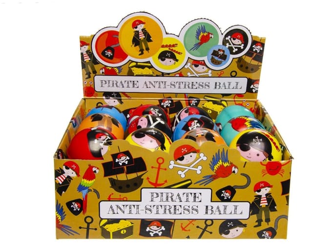 Duckiez Anti-stress Bal Piraat - 24 stuks
