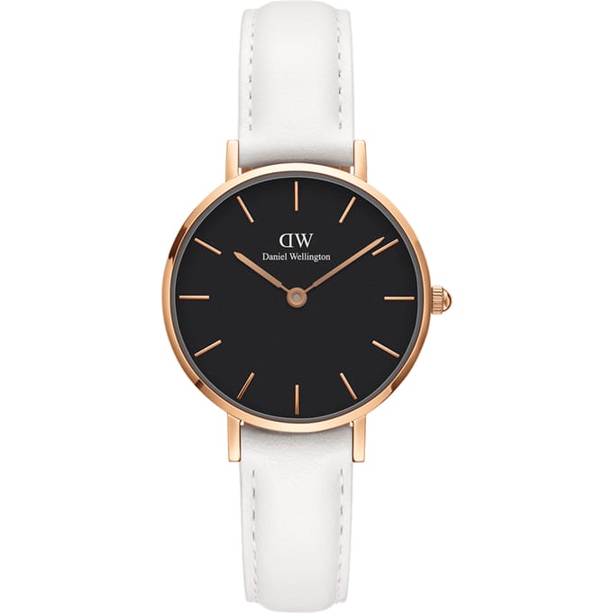 Daniel Wellington DW Watch Petite Bondi Black Rose Gold 28mm