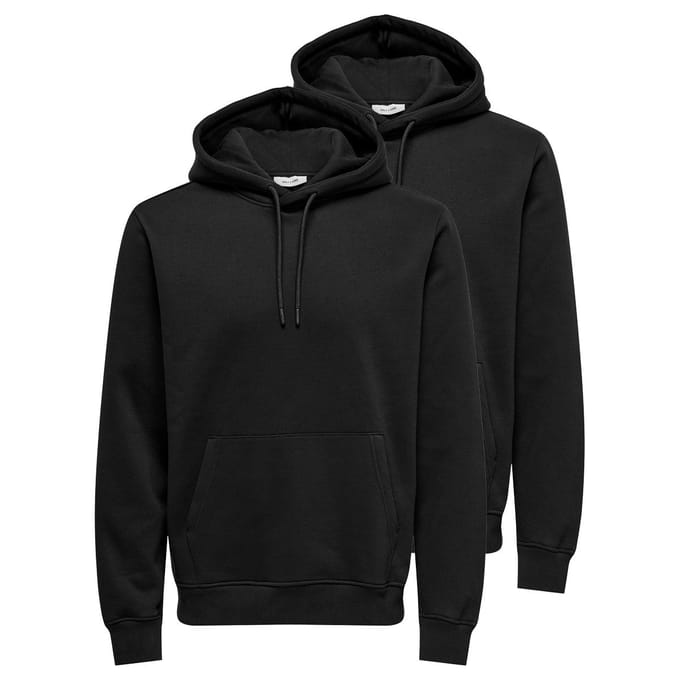 Only & Sons Heren hoddie 2 pack Connor