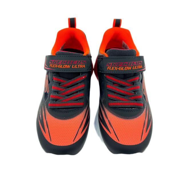 Skechers Lichtjesschoenen Grijs Oranje maat 31
