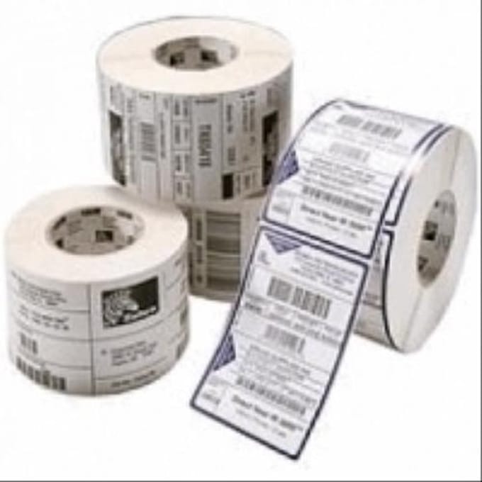 Zebra Z-Select 2000T, labelrol, normaal papier, 76x76mm