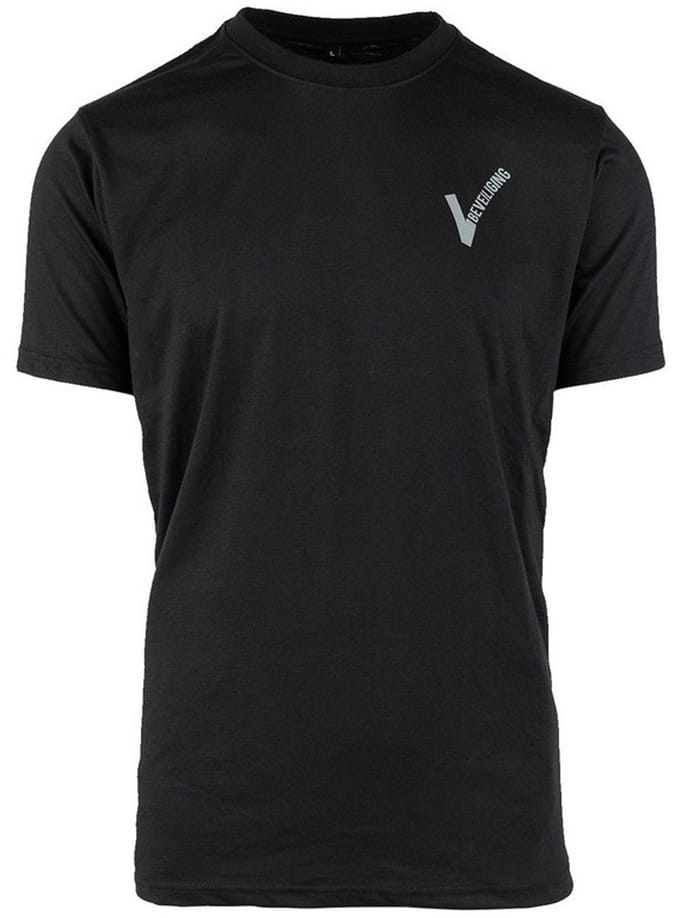 Fostex T-shirt beveiliging V-logo zwart M