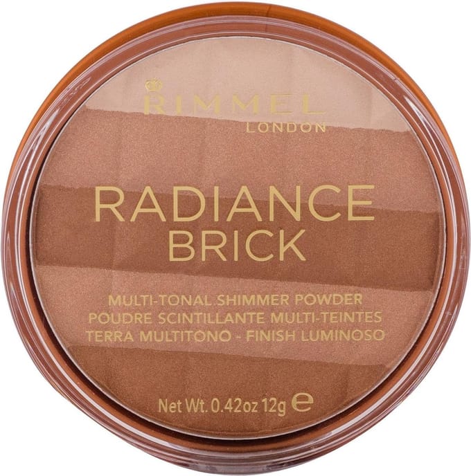 Rimmel - Radiance Brick Bronzer - Pudrový bronzer 12 g 001 Light -