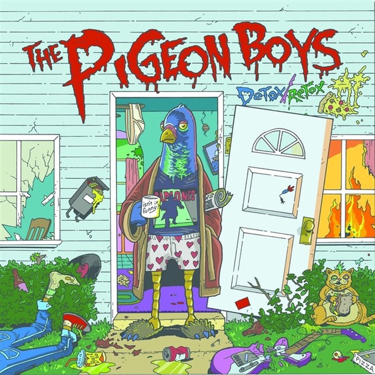 Pigeon Boys - Detox / Retox (LP) (Limited Edition) (Coloured Vinyl)
