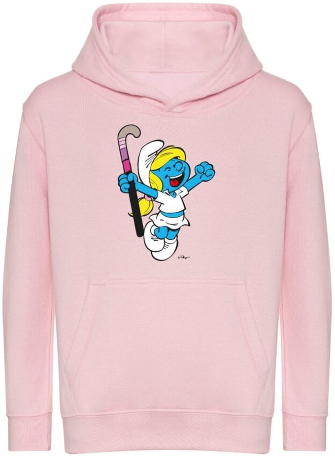 Hingly Hooded sweater Roze Smurfin Hockey maat: M