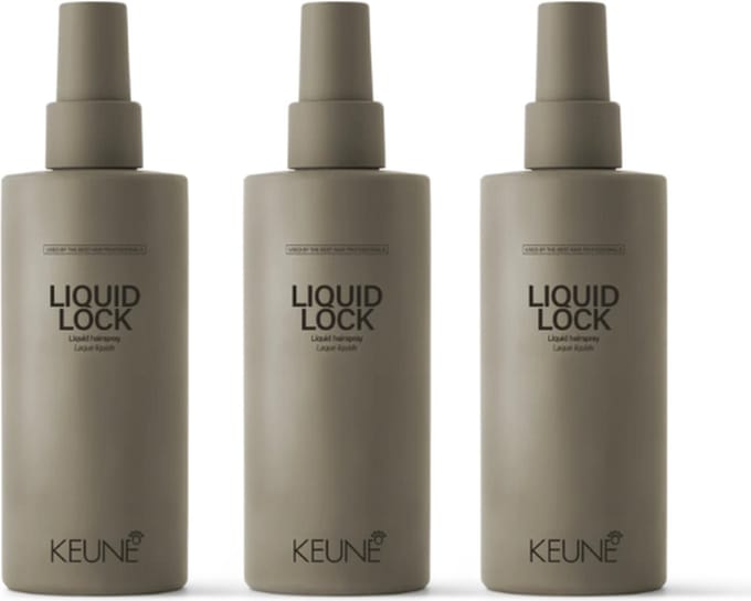 3 stuks - Keune - Liquid Lock - Liquid Hairspray 200 ml