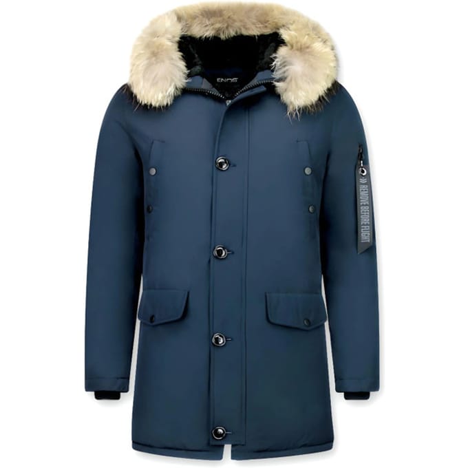 Enos Parka jas met bontkraag