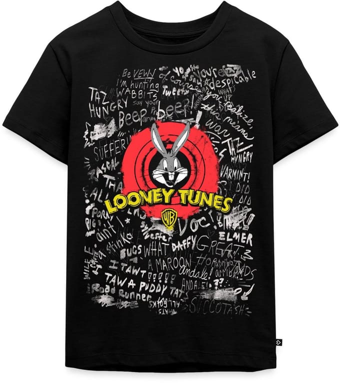 Looney Tunes Scribbles Premium T Shirt Kinderen