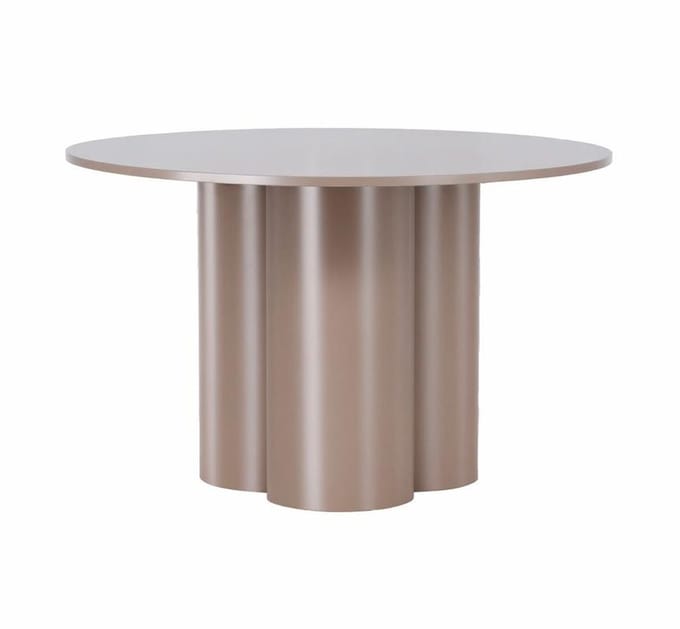 Svea - Rova ronde salontafel - ø80 cm - taupe