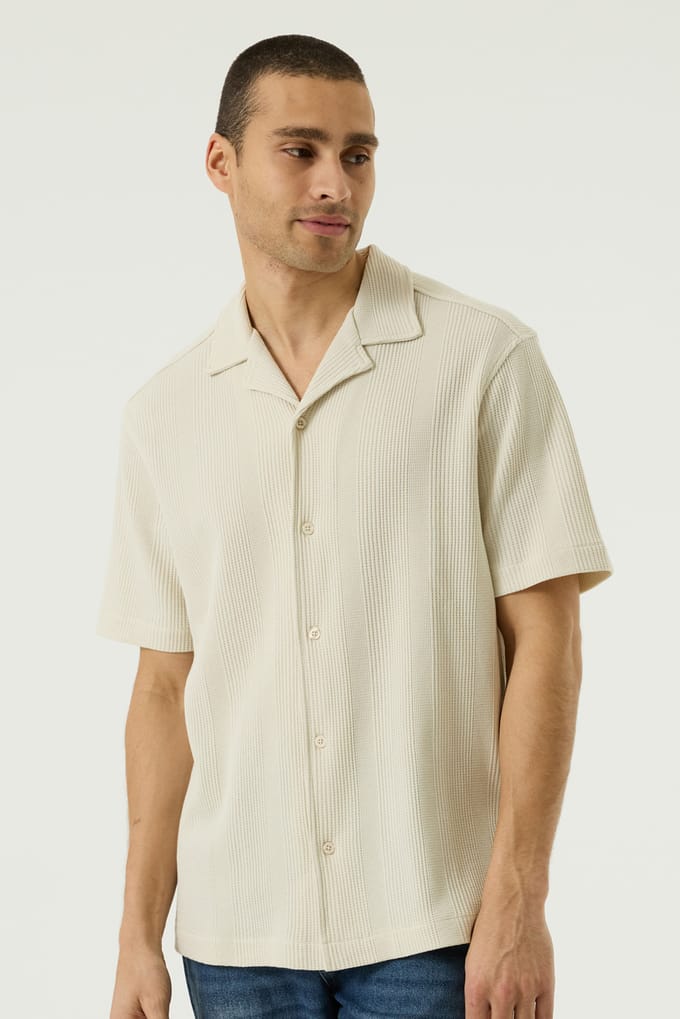 Chief overhemd beige
