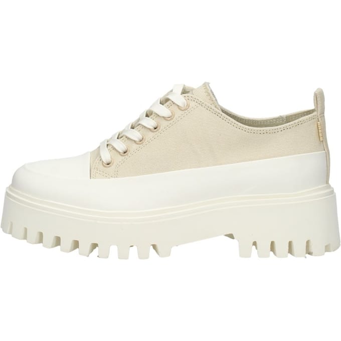 Bronx Groov-y Veterschoenen Laag - beige - Maat 37