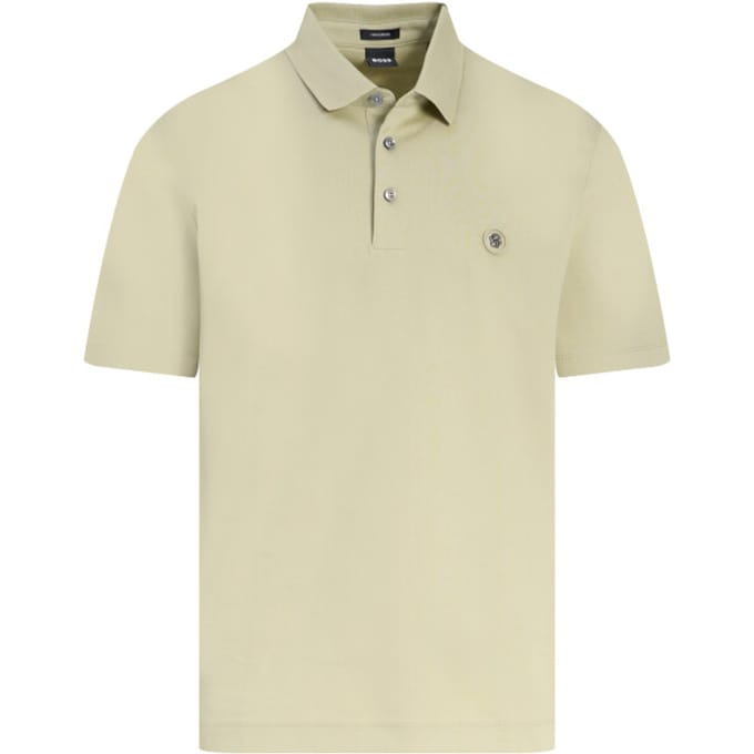 Hugo Boss poloshirt korte mouw khaki