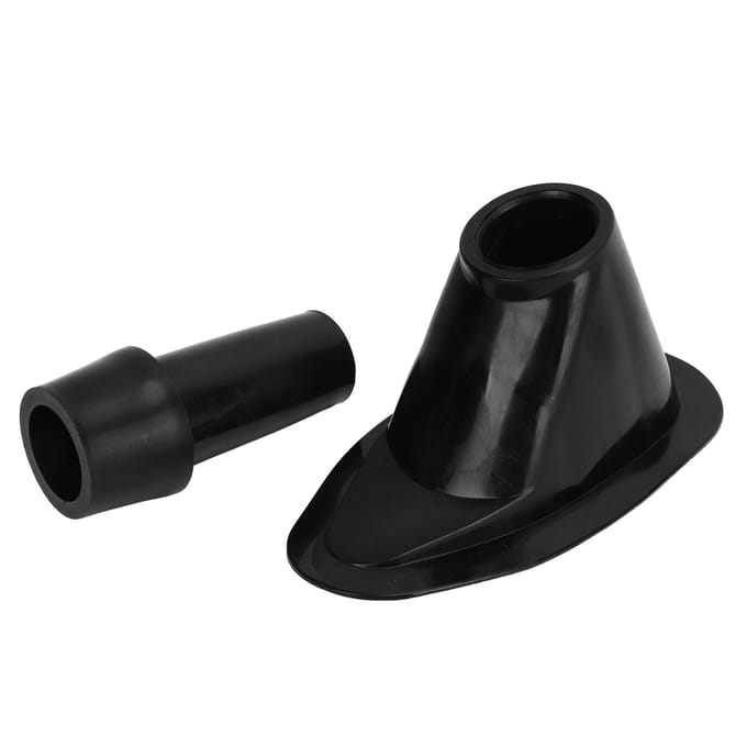 Opblaasbare Boot Hengelhouder Plakbare Kajak Hengelhouder Zonnescherm Bevestiger Boot black