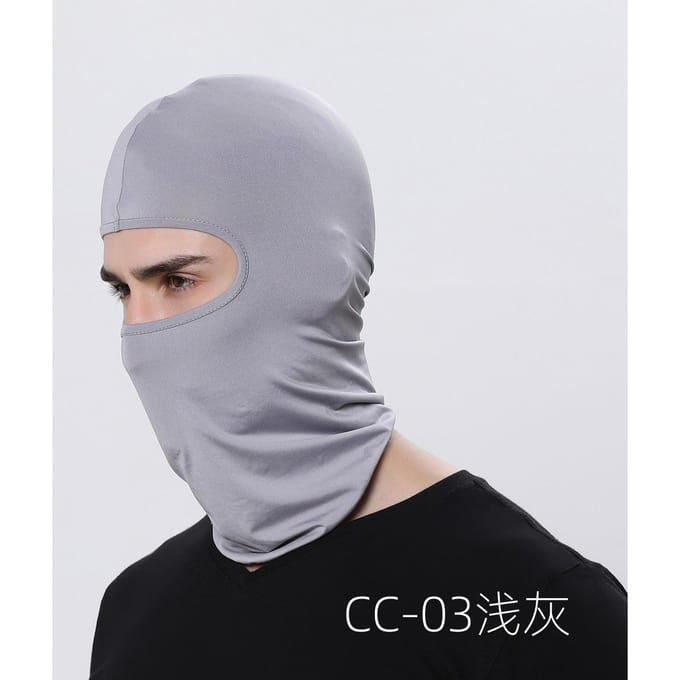 Masque de Ski pour Messieurs Masque Intégral Cagoule Masques de Ski Noirs Cache-cou Construction Durable de Haute Qualité Utilisation Quotidienne Pratique gris