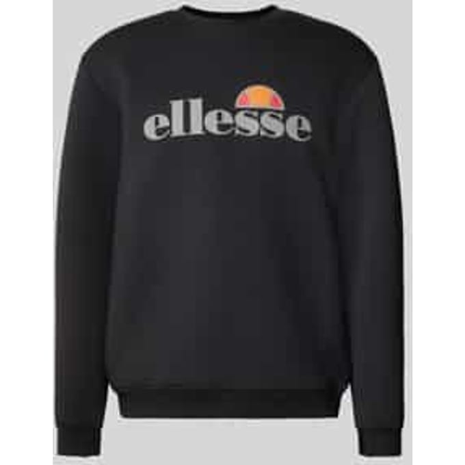 Sweatshirt met labelprint, model 'CORVARO'