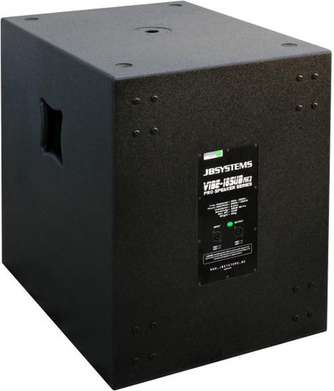 JBSystems VIBE-18SUB MkII - Professionele  18" subwoofer met houten klankkast