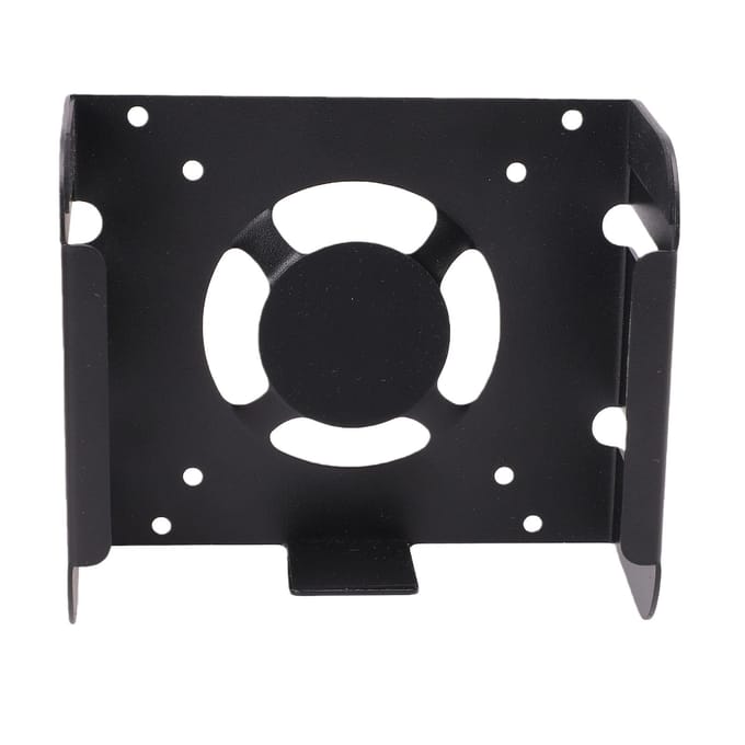 Support sous Bureau Compatible Mini M4 M4 Pro 2024 Ordinateur de Bureau Support d'Écran Compatible VESA Support Mural Noir