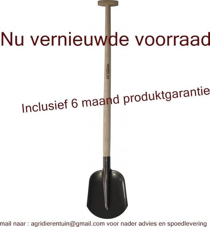 Hendrik Jan Bats 000 - Met 100 cm essenhouten steel