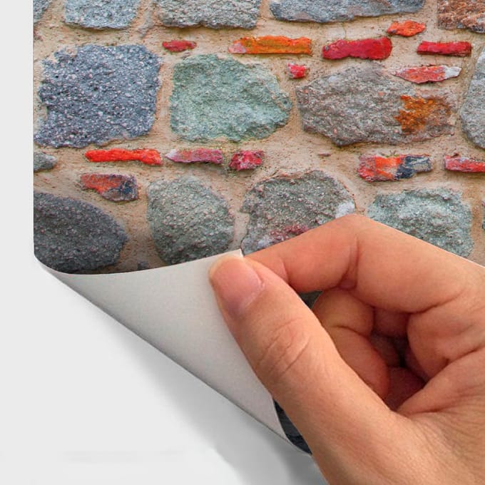 Behangsticker - BRIXTON STONES - 40x40cm