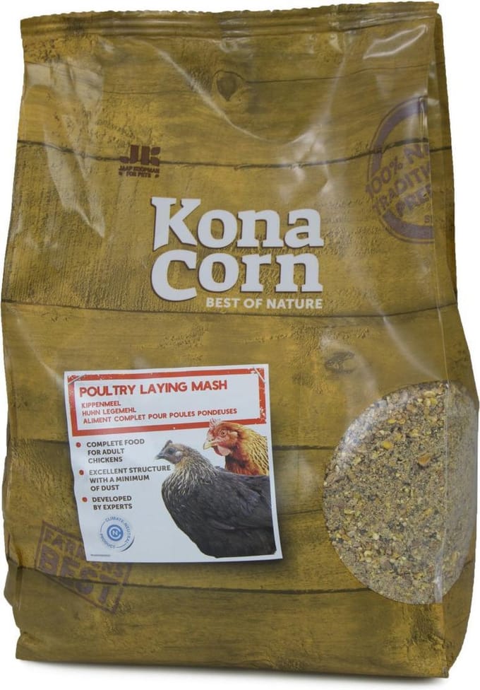 Pluimveevoer  4 kg | Konacorn Kippen Legmeel