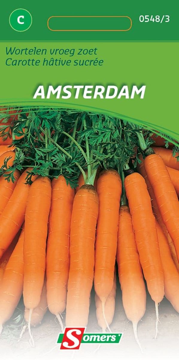 Somers zaden - Wortelen vroeg zoet Amsterdam
