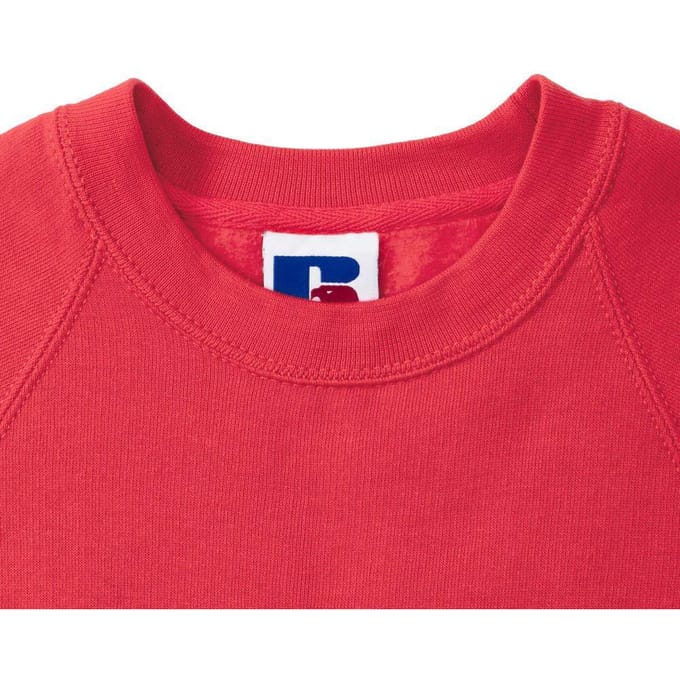Russell Klassiek sweatshirt (Helder rood)