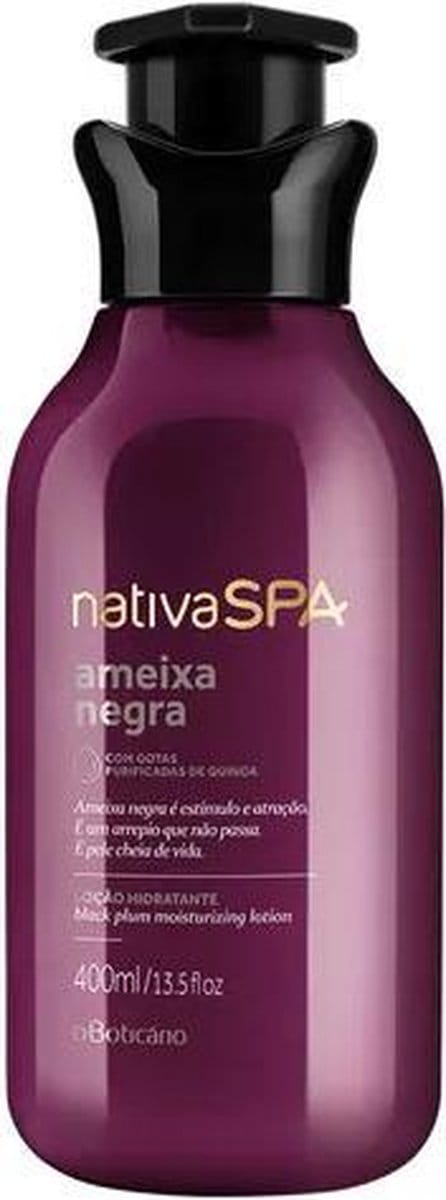 o Boticário Nativa Spa Body Moisturizer Zwarte Pruim Lotion 400ml
