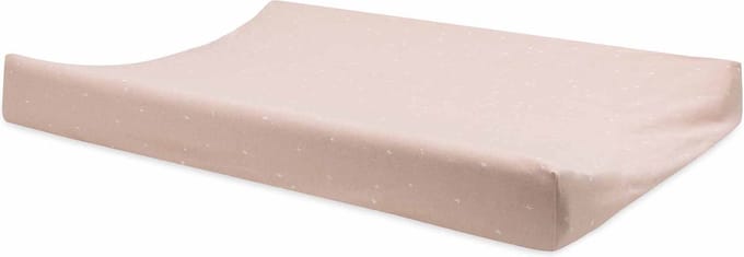 Jollein Aankleedkussenhoes Jersey 50x70cm Twinkling Wild Rose