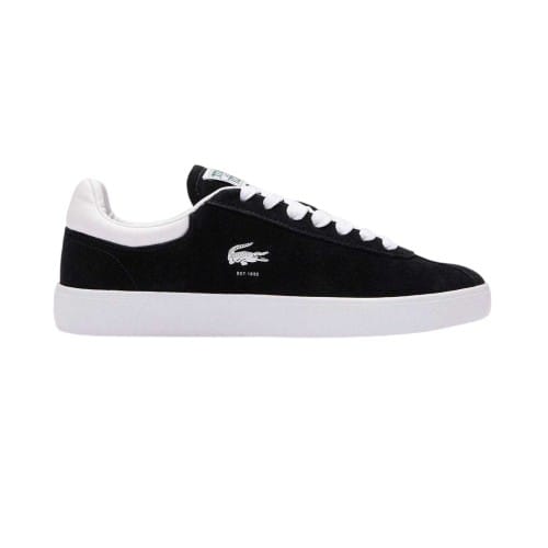 Lacoste Dames/Dames Baseshot Suède Trainers (Zwart, Wit)