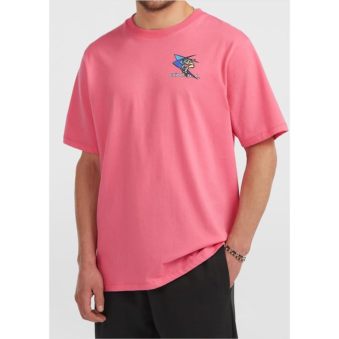 O'Neill Fwc'play Graphic T-shirt Skater Pink Größe: S | Basic T-Shirts Outlet | Herren | Rosa