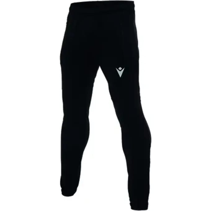 Macron Nepri Hero Polyesterbroek Heren - Zwart / Wit | Maat: M