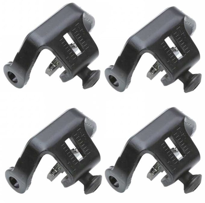 Ht Components T2-sx Plaat Voor Het Bevestigen Van Schoenplaatjes Zilver