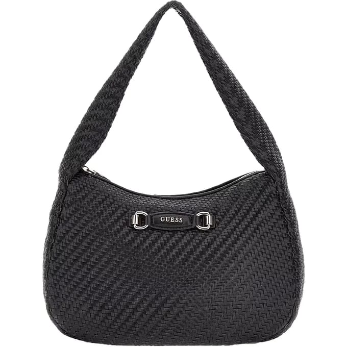 GUESS Schoudertas Francy Hobo Bag Black Zwart
