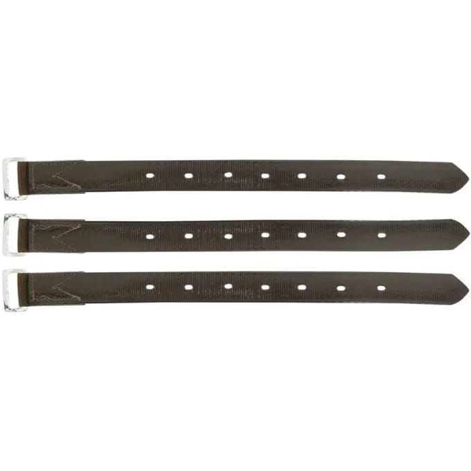 Norton Equestrian Rexine Evol Stijgbeugelriemen Zilver 15´´ 3/4