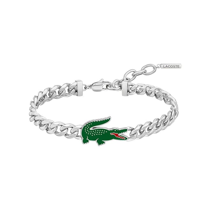 Lacoste - 2040226 - Armband - Heren - zilver - 19cm - ARTHOR