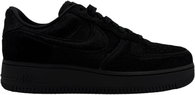 Nike Nike Air Force 1 Low '07 - Sneakers - Unisex - Triple Zwart Pony HNike Air