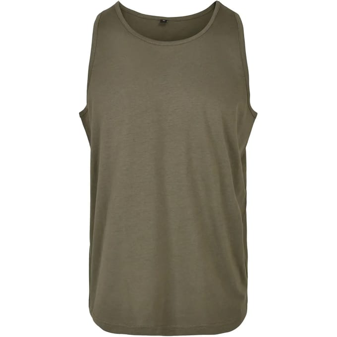 Build your Brand Basic Tank BYBB011 - OLIVE - XS