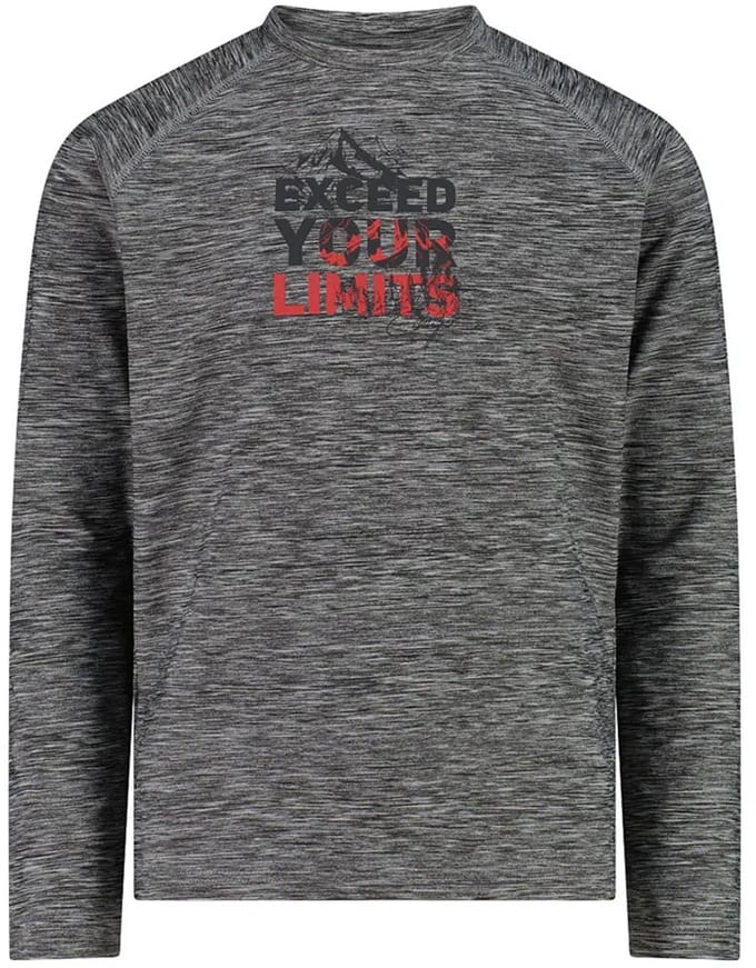 Cmp 33n2234 T-shirt Met Lange Mouwen Grijs 10 Years Kinderen