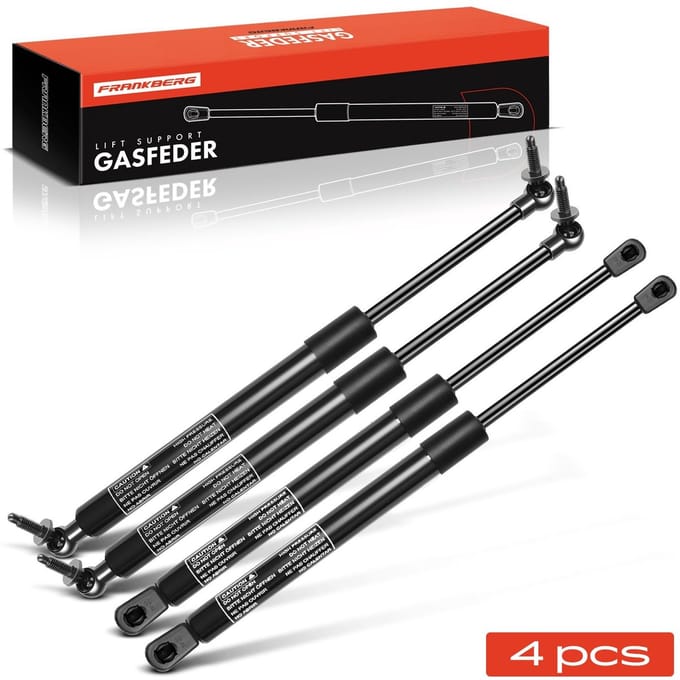 Frankberg 4x Gasveer Klep Achterruit voor Jeep