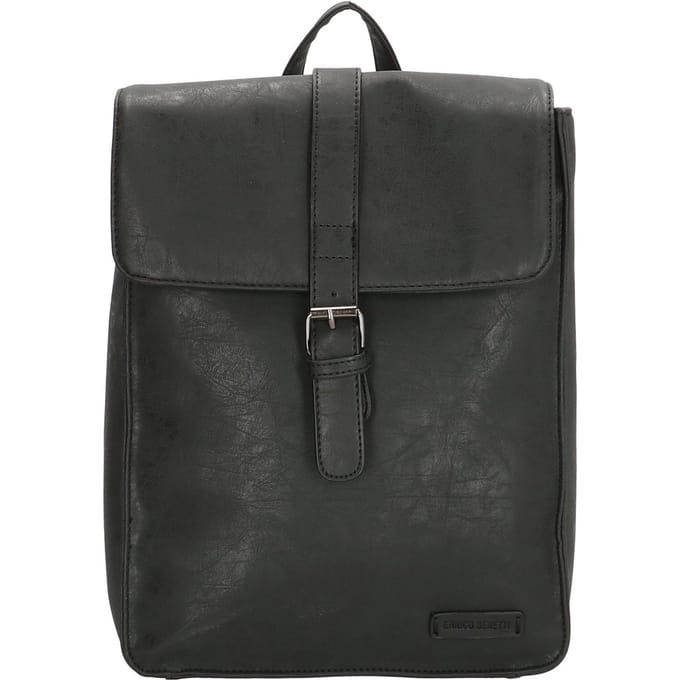 Enrico Benetti Kate 66455 Rugtas met tabletvak - Zwart