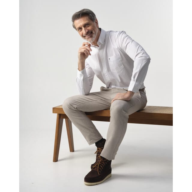 Campbell chino heddle flanel