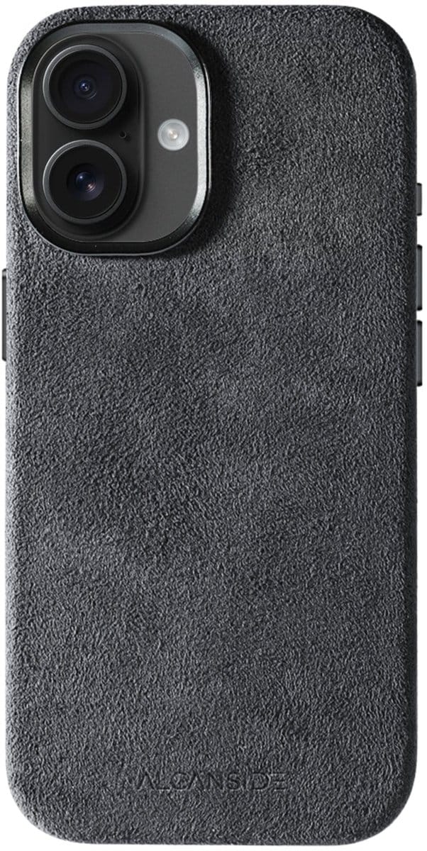 iPhone Alcantara Case - Space Grey
