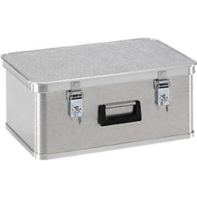 Mini-box, licht metaal, zonder stapelhoeken, 42 l