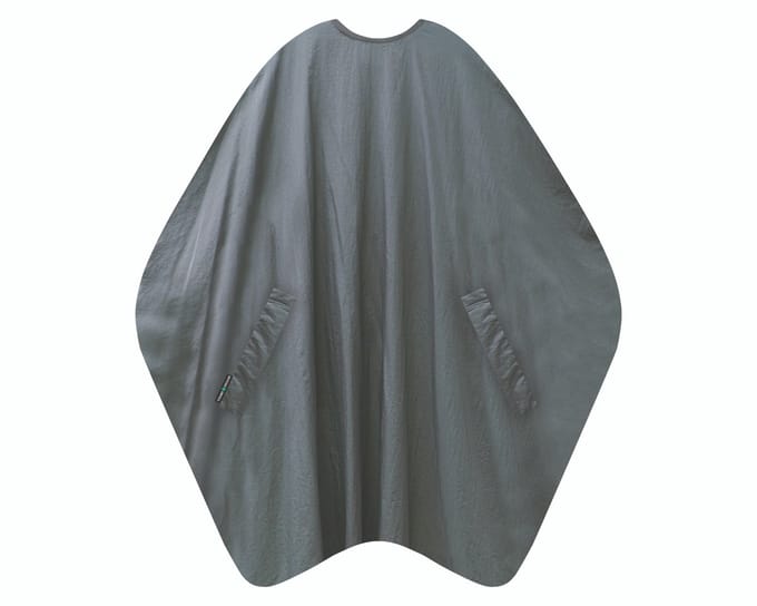 Trend-Design Kapmantel Classic button Grijs 135x150cm