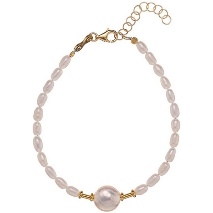 ALISIA AL4673.01.000 GOLD-PLATED PAREL ARMBAND 1 STUK