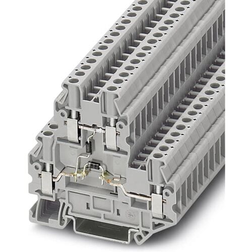 Phoenix Contact 3046676 Componentenserieklem 5.2 mm Schroeven Grijs 50 stuk(s)